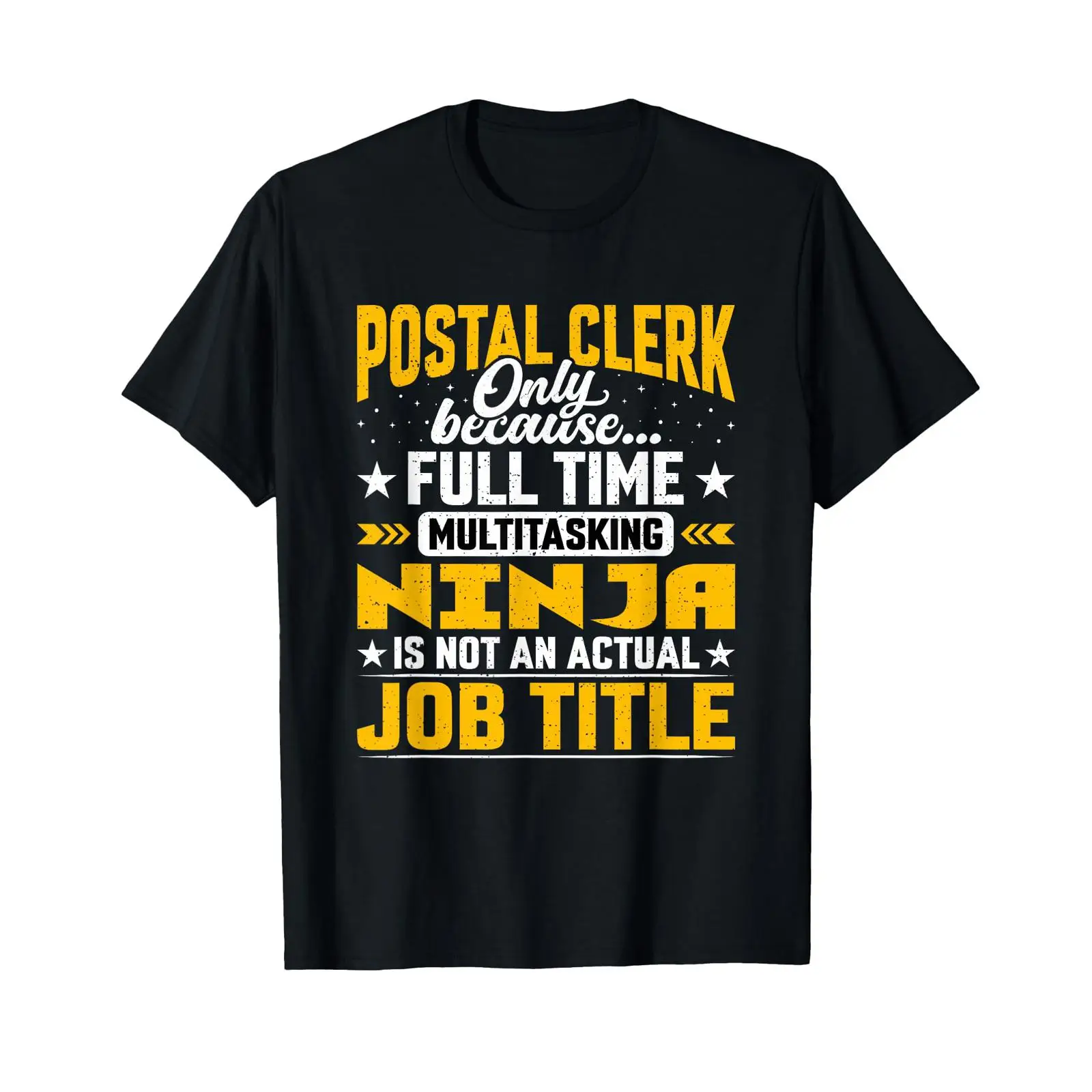 Vintage Fashion Jobs - เสื้อยืดสำหรับพนักงานไปรษณีย์ งานเลขานุการ ตำแหน่งงาน พนักงานตลก วินเทจ ซักแล้ว