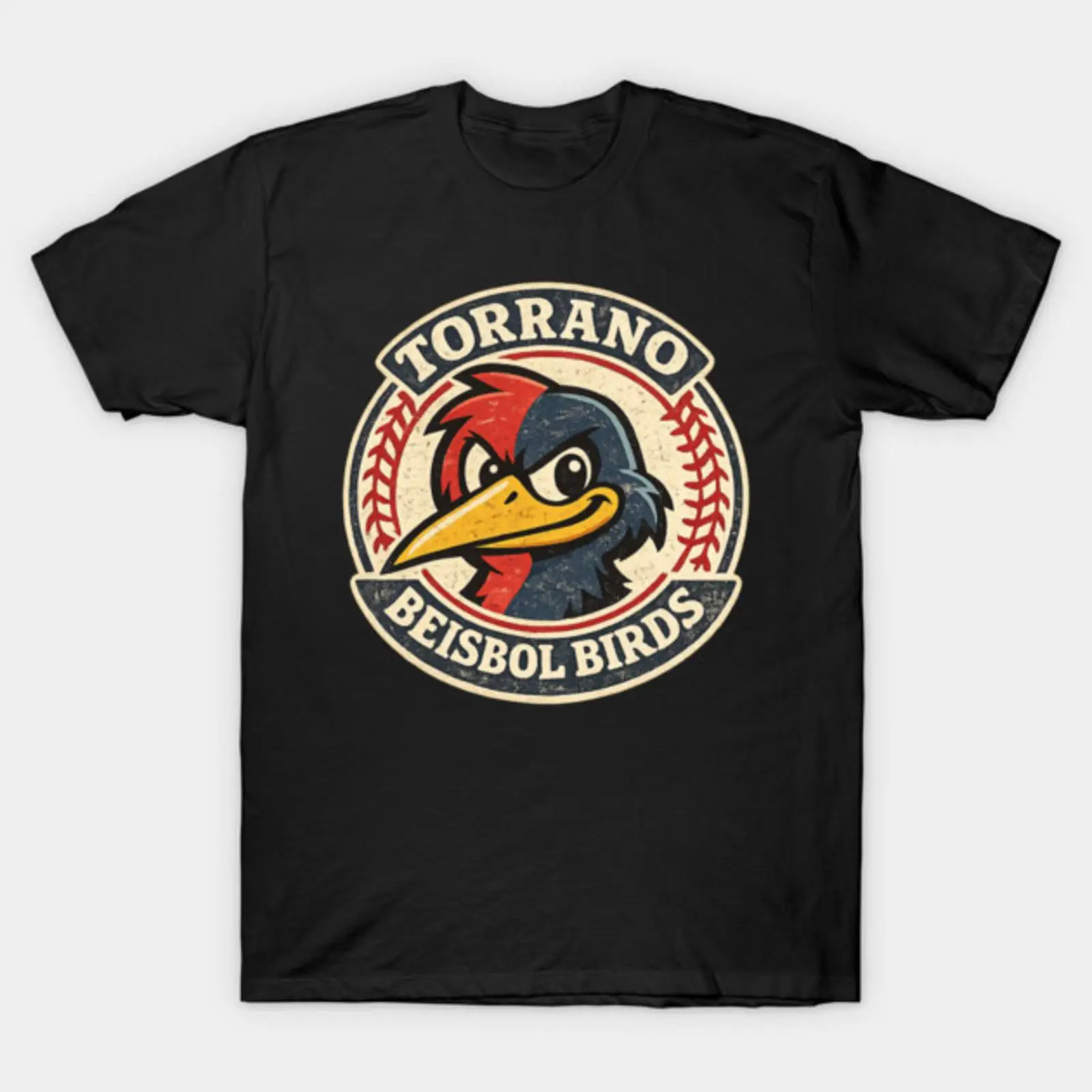 Vintage Fashion Toronto - เสื้อยืดโลโก้ Toronto Torrano Beisbol Birds สไตล์วินเทจ
