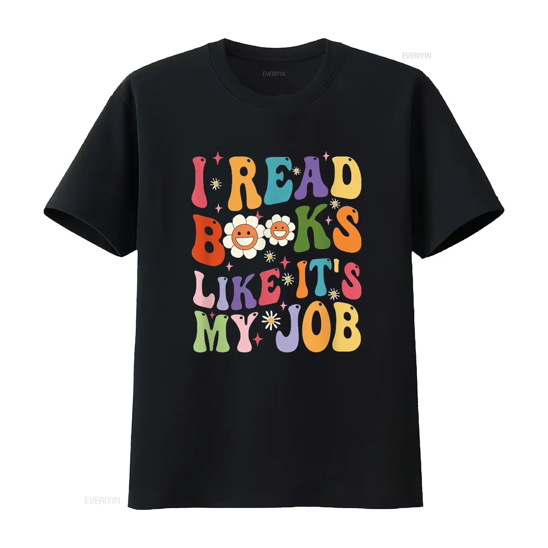 Vintage Fashion Jobs - เสื้อยืดลายกราฟิกนักออกแบบแฟชั่นสไตล์วินเทจ ล้างสีแล้ว นุ่ม ใส่สบาย ลายฉันอ่านหนังสือเหมือนเป็นงานของฉัน สำหรับคนรักการอ่านและห้องสมุด
