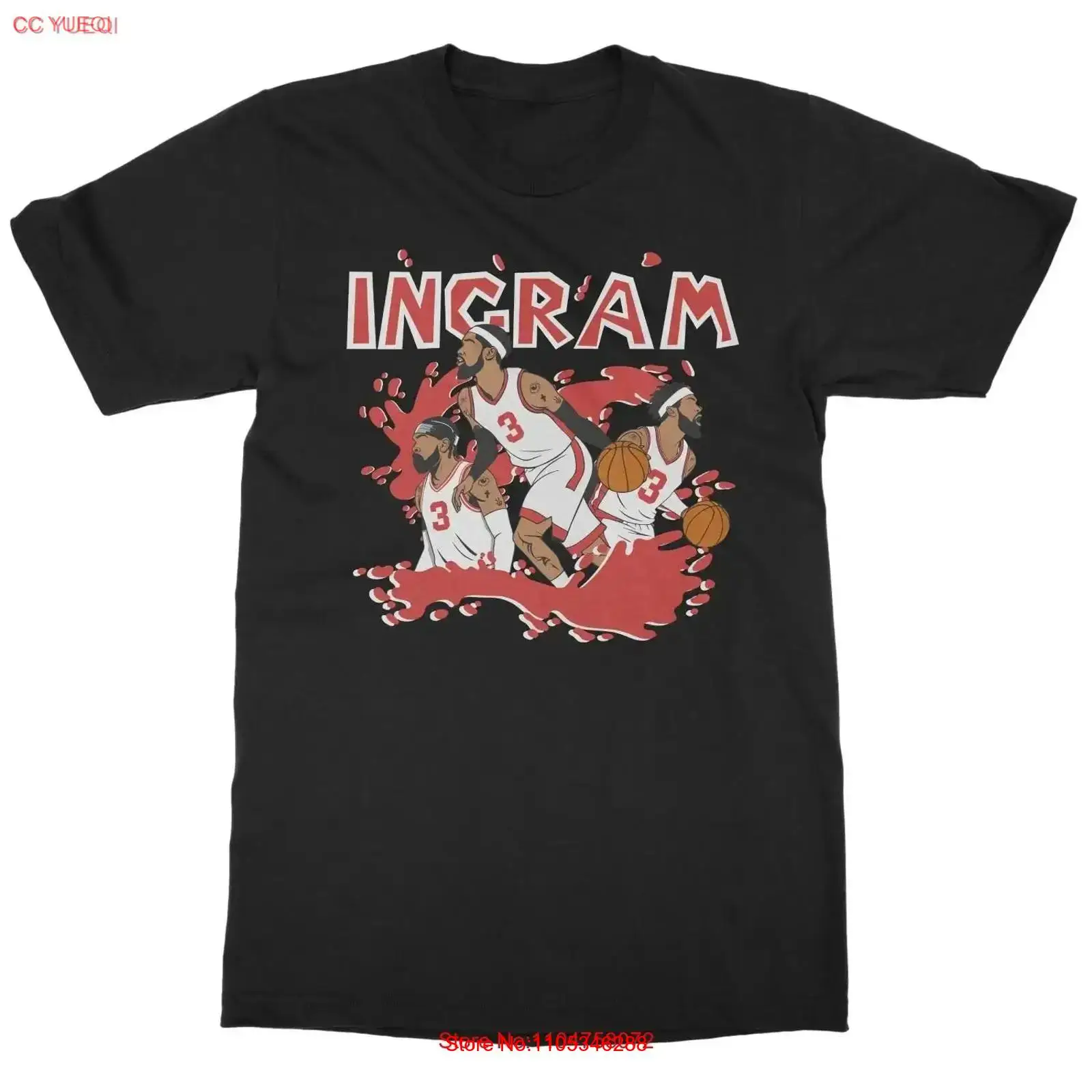 Vintage Fashion Toronto - เสื้อยืดแฟนบาสเก็ตบอล Toronto Splash Design รุ่น Ingram