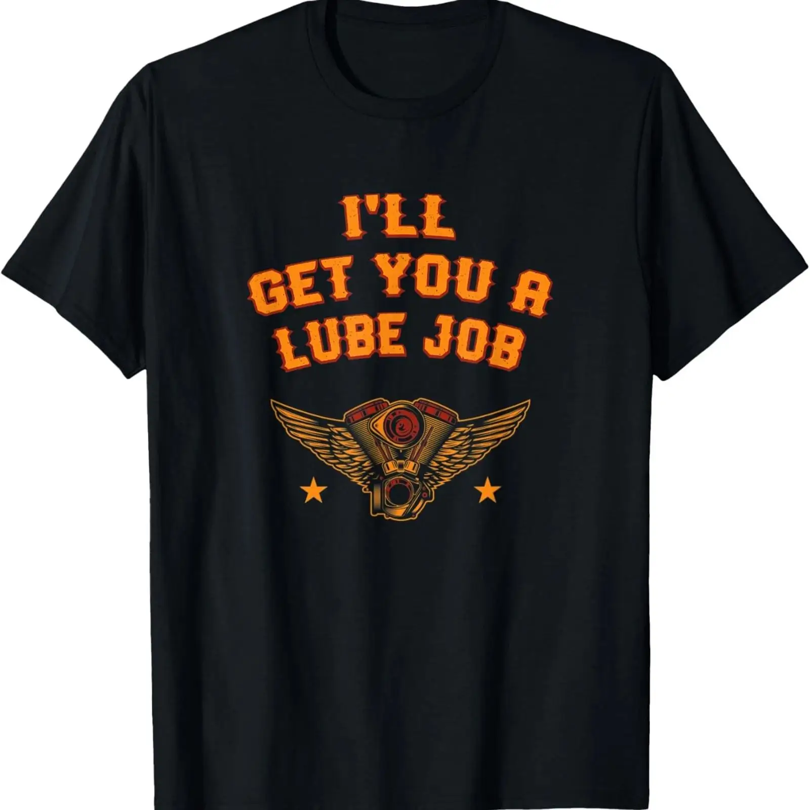 Vintage Fashion Jobs - เสื้อยืดลายตลก I'll Get You a Lube