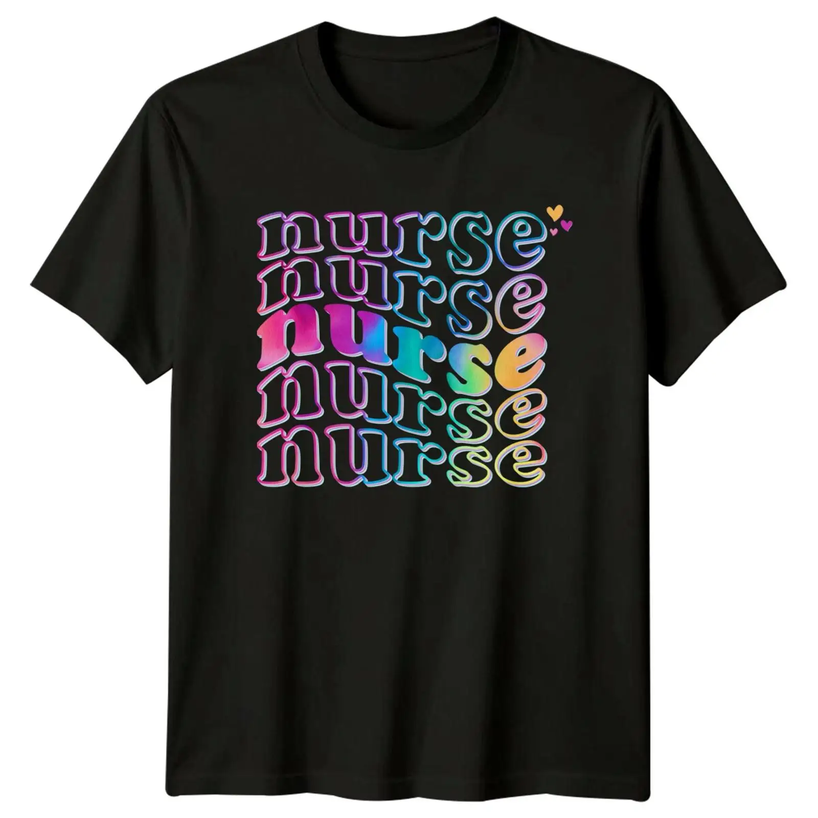เสื้อยืดสไตล์เรโทรพยาบาล ลายสา - Vintage Fashion Jobs บทวิจารณ์และราคา