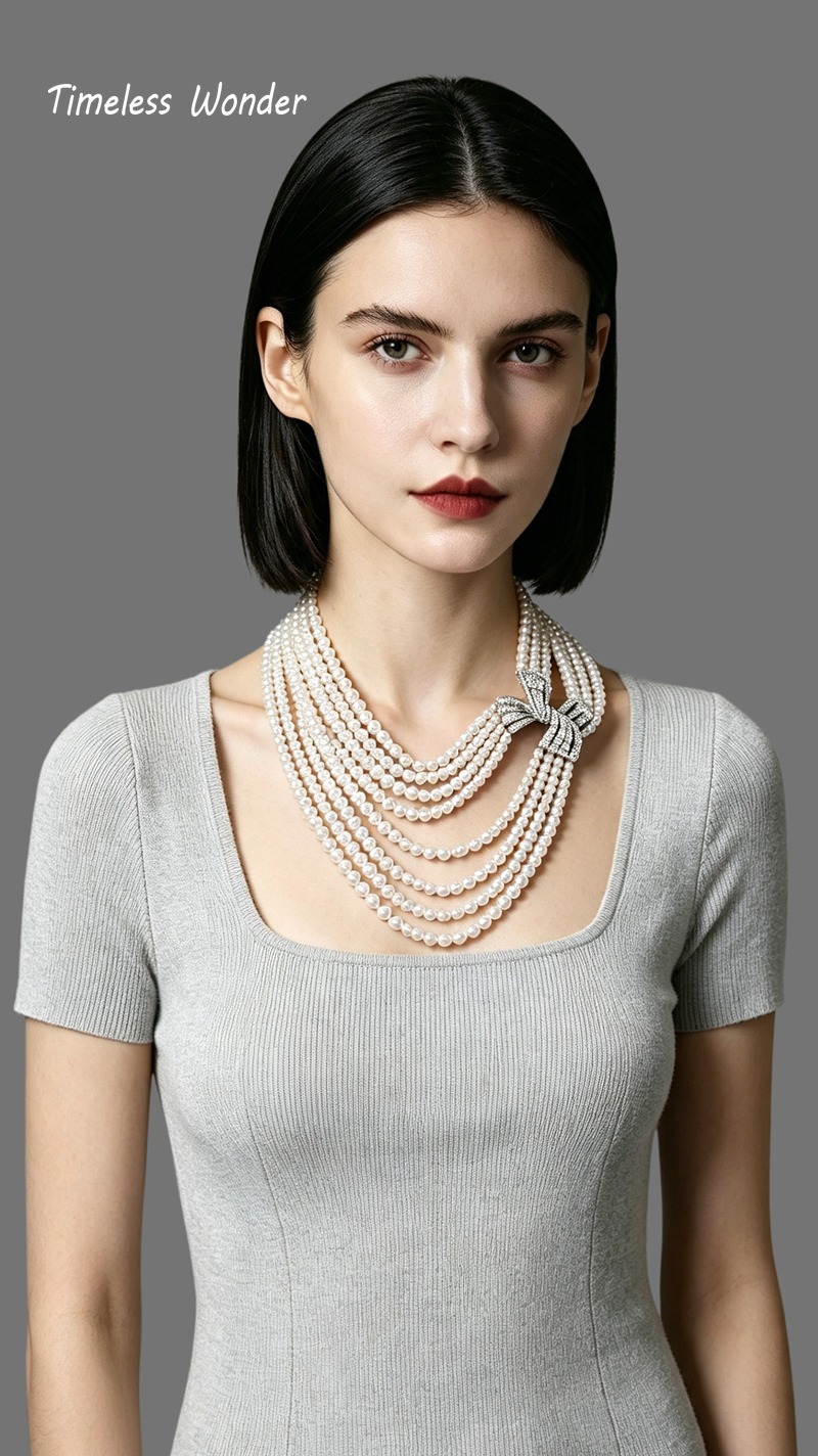 สร้อยคอคริสตัลเซอร์คอนทรงเรขาค - Vintage Fashion Runway บทวิจารณ์และราคา