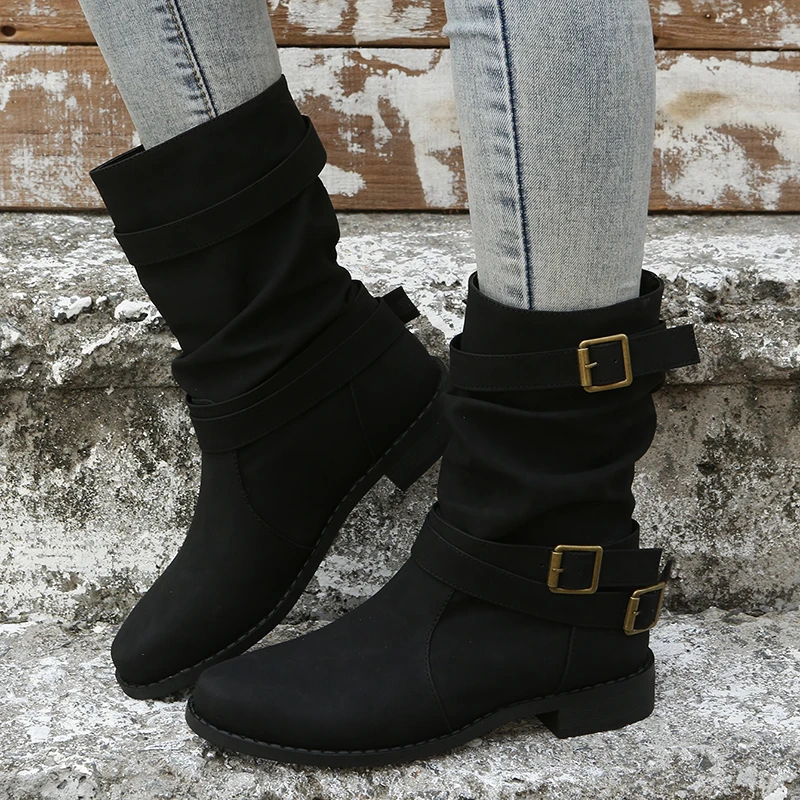 บูทเดี่ยวของผู้หญิงรองเท้าบูตห - Vintage Fashion Rome บทวิจารณ์และราคา