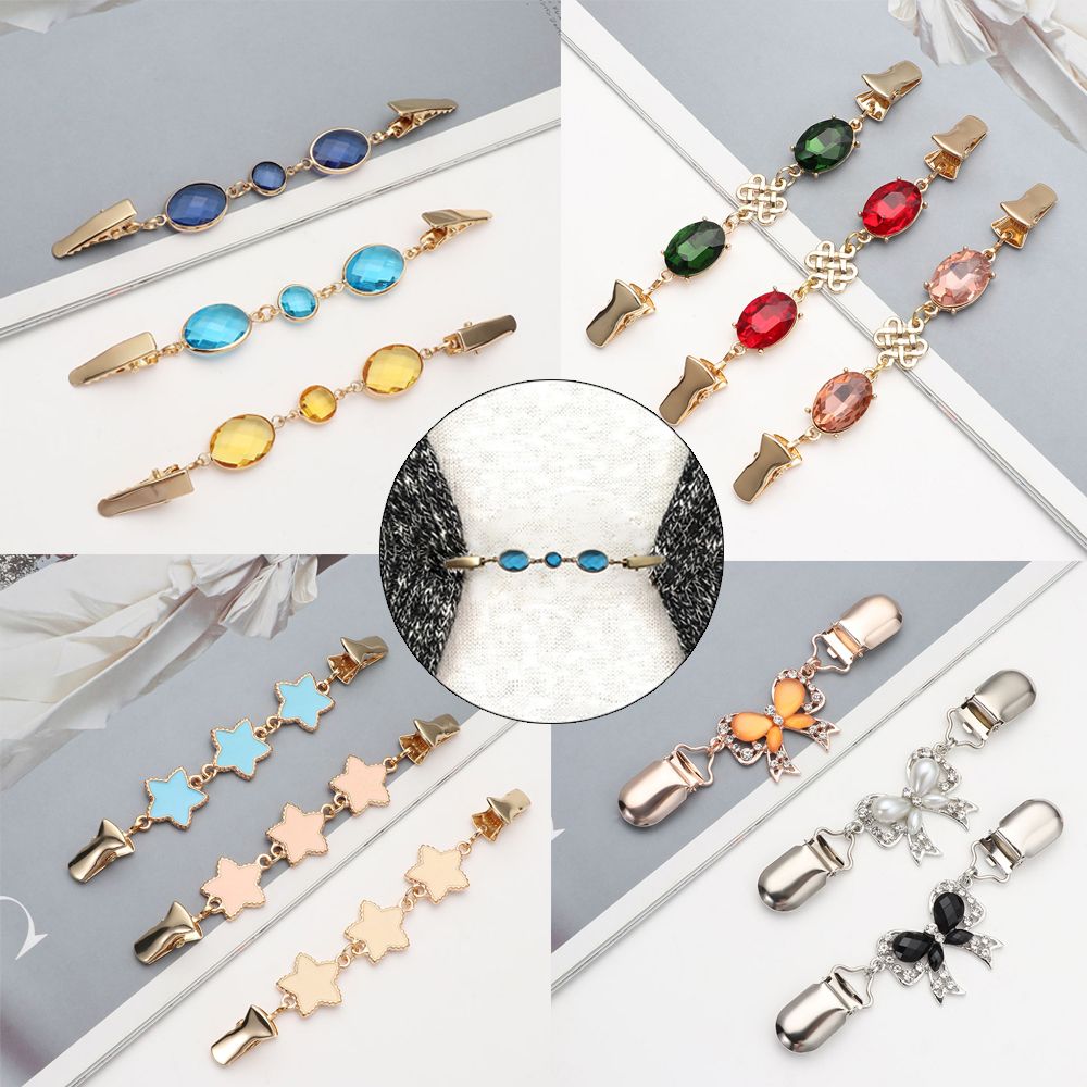 วินเทจเป็ดคลิป Rhinestone เสื้ - Vintage Fashion Postcards บทวิจารณ์และราคา