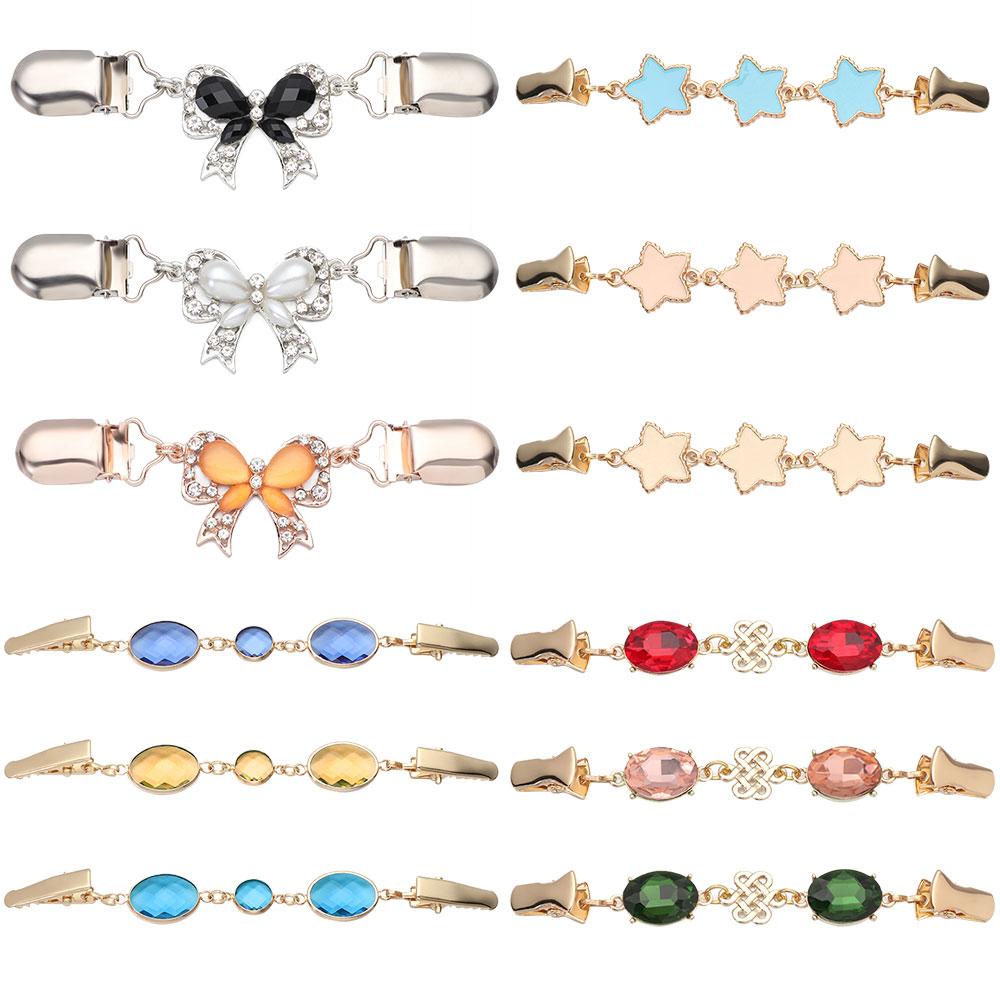 วินเทจเป็ดคลิป Rhinestone เสื้ - Vintage Fashion Postcards บทวิจารณ์และราคา