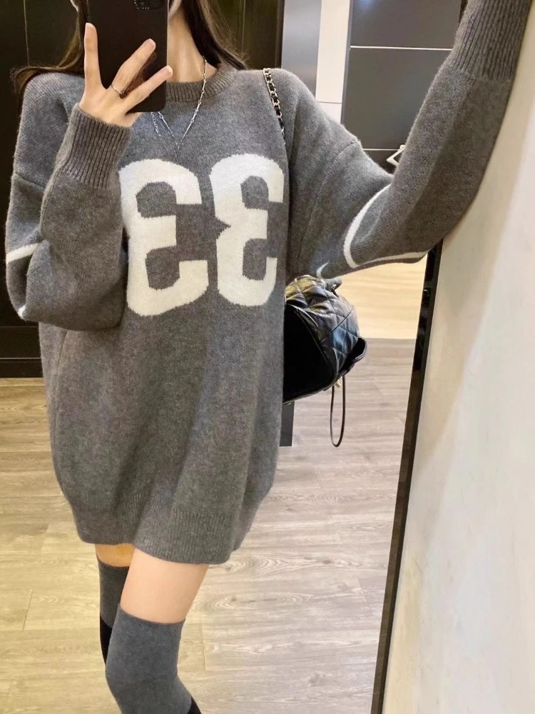 เสื้อสเวตเตอร์ถักสไตล์วินเทจ Y - Vintage Y2K บทวิจารณ์และราคา