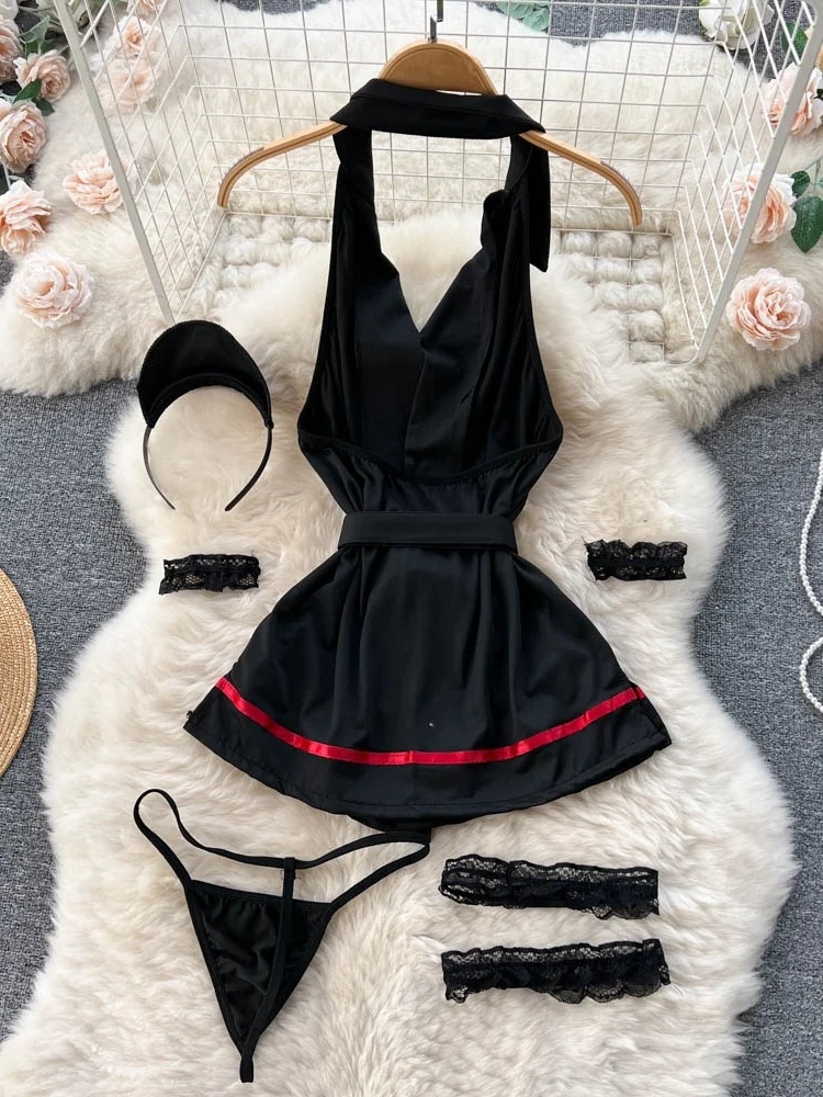 ชุดชั้นในเซ็กซี่แบบผูกคอ แฟชั่ - V Vintage Fashion บทวิจารณ์และราคา