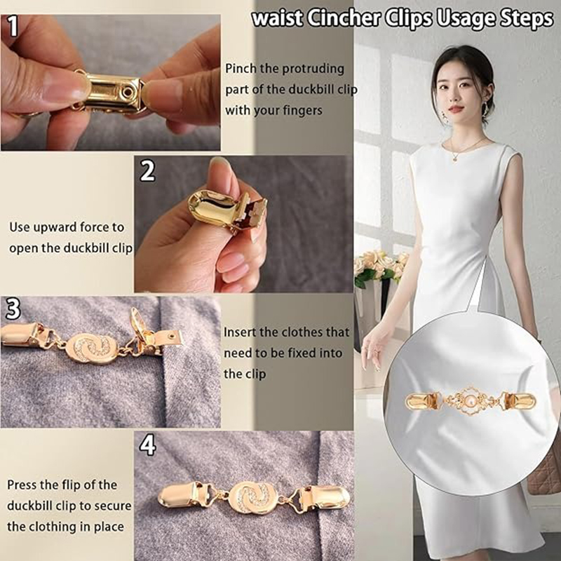 คลิปหนีบเอวแบบวินเทจ 1 ชิ้น สำ - Vintage Fashion Postcards บทวิจารณ์และราคา